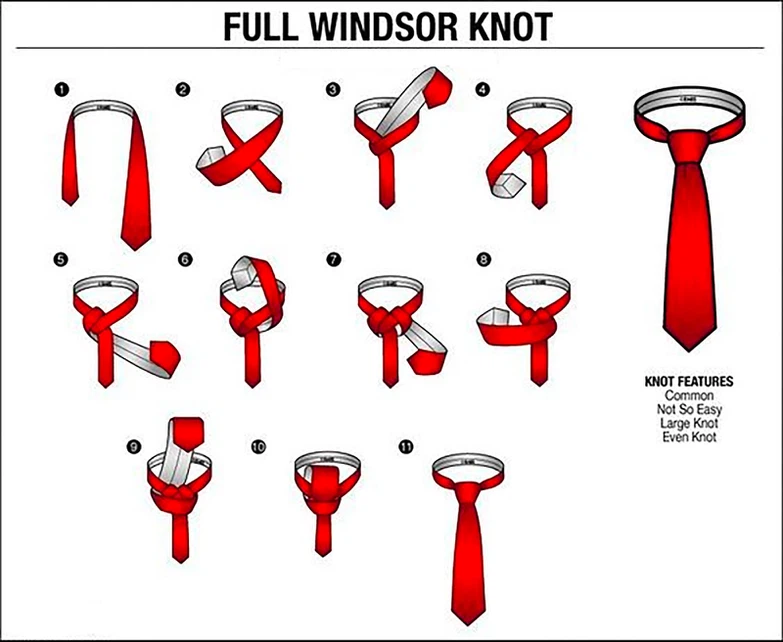 Full Windsor Tie Knot Full Windsor Tie Knot